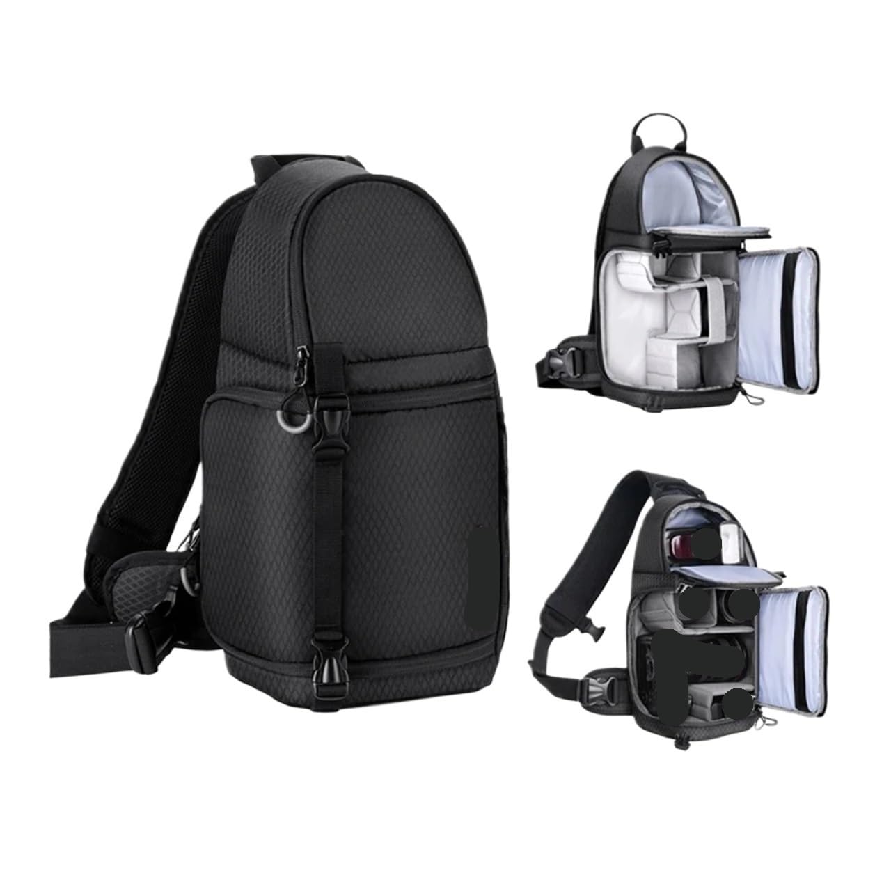 Borsa Per Fotocamera Borsa a tracolla for fotocamera Zaino antiurto a con capacità di 10 litri for custodia for DSLR/SLR/Mirrorless