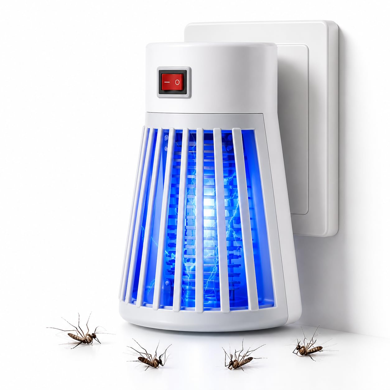 Electric Mosquito Killer Lamp, Plug-in Electric Mosquito Killer Lamp – Effective Indoor Mosquito Repellent with UV Light Technology for Home, Office, and Travel Use.-image-47