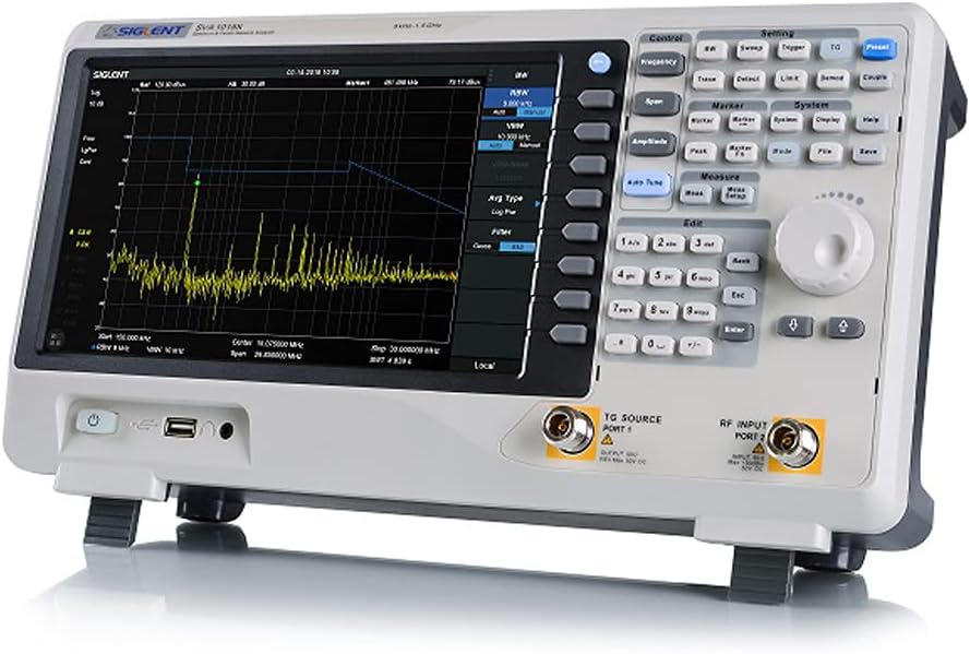 SIGLENT SVA1015X Spectrum Vector Analyzer 9 kHz up to 1.5 GHz Frequency Range + Tracking Generator