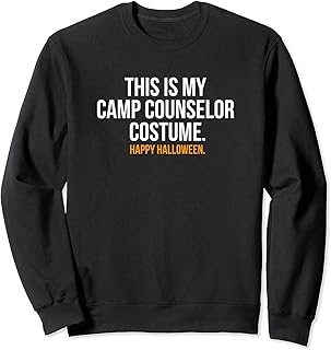 keoStore This is My Camp Counselor Costume Funny Halloween Sweatshirt ds1321 Sweater