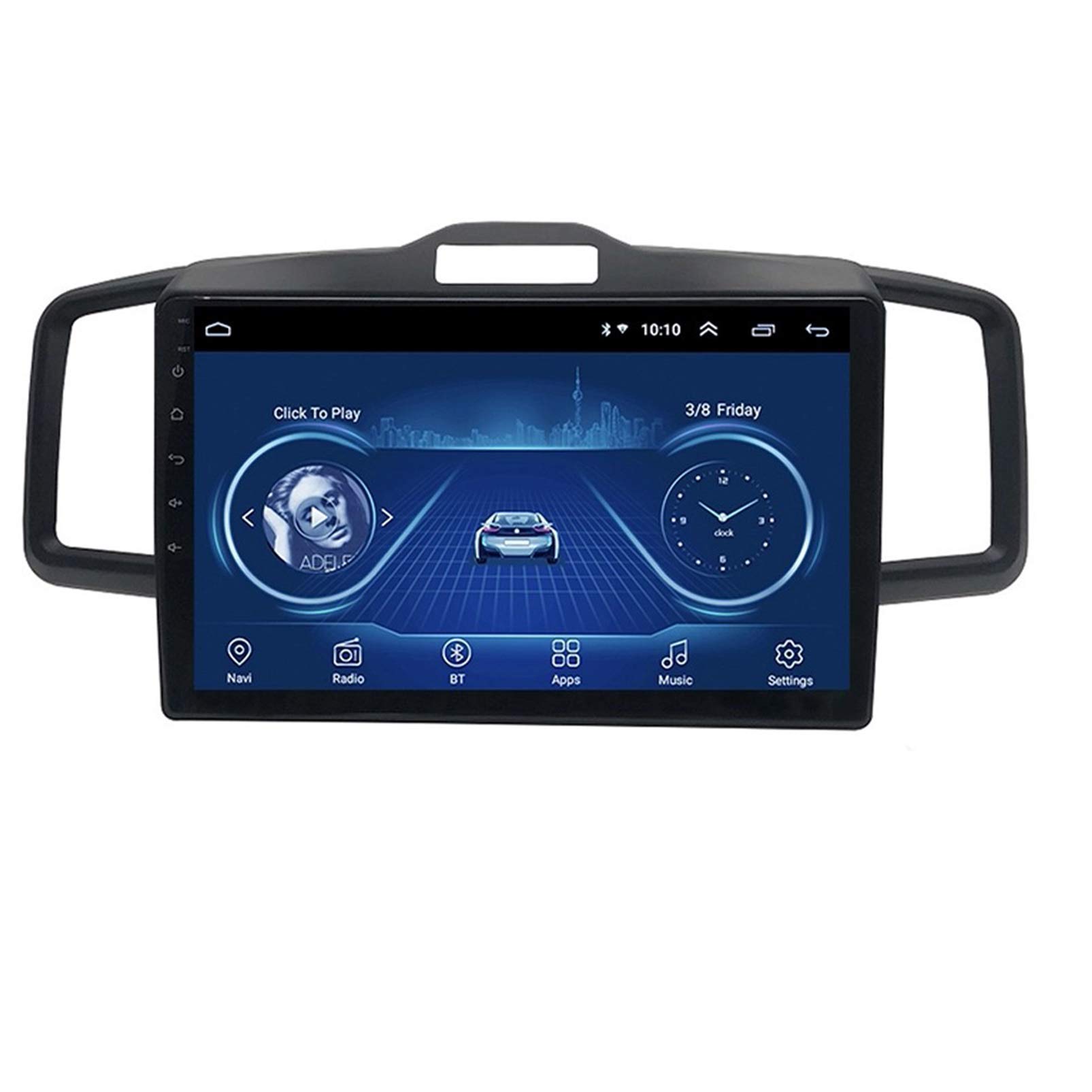 Radio Bluetooth multimedia de 9 pulgadas para viajes en Honda Freed 2008-2015
