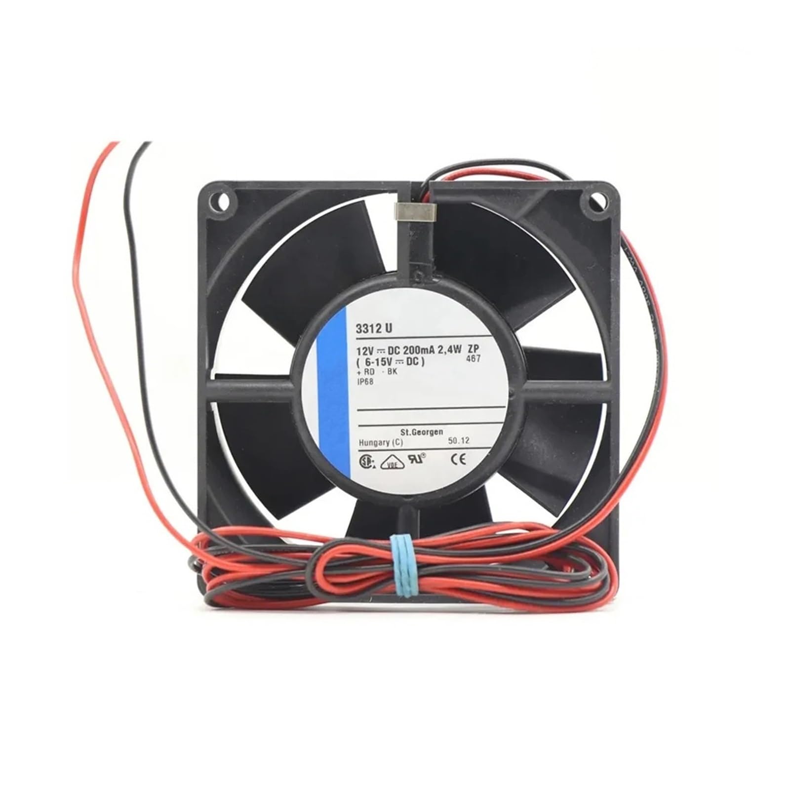 BRODEFUP Axial 3312U 92 * 92 * 32mm 2.4W DC12V 235mA Cooling Fan