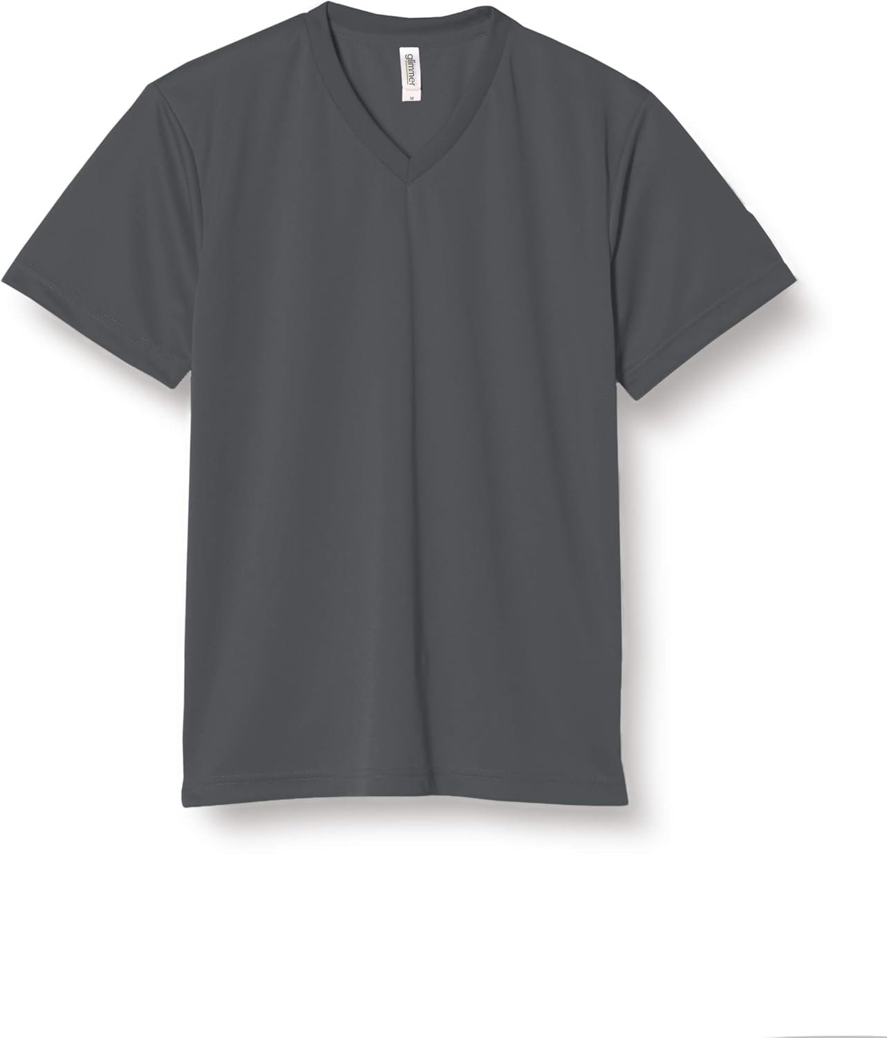 クチネリ デザイン Tシャツ メッシュVネック