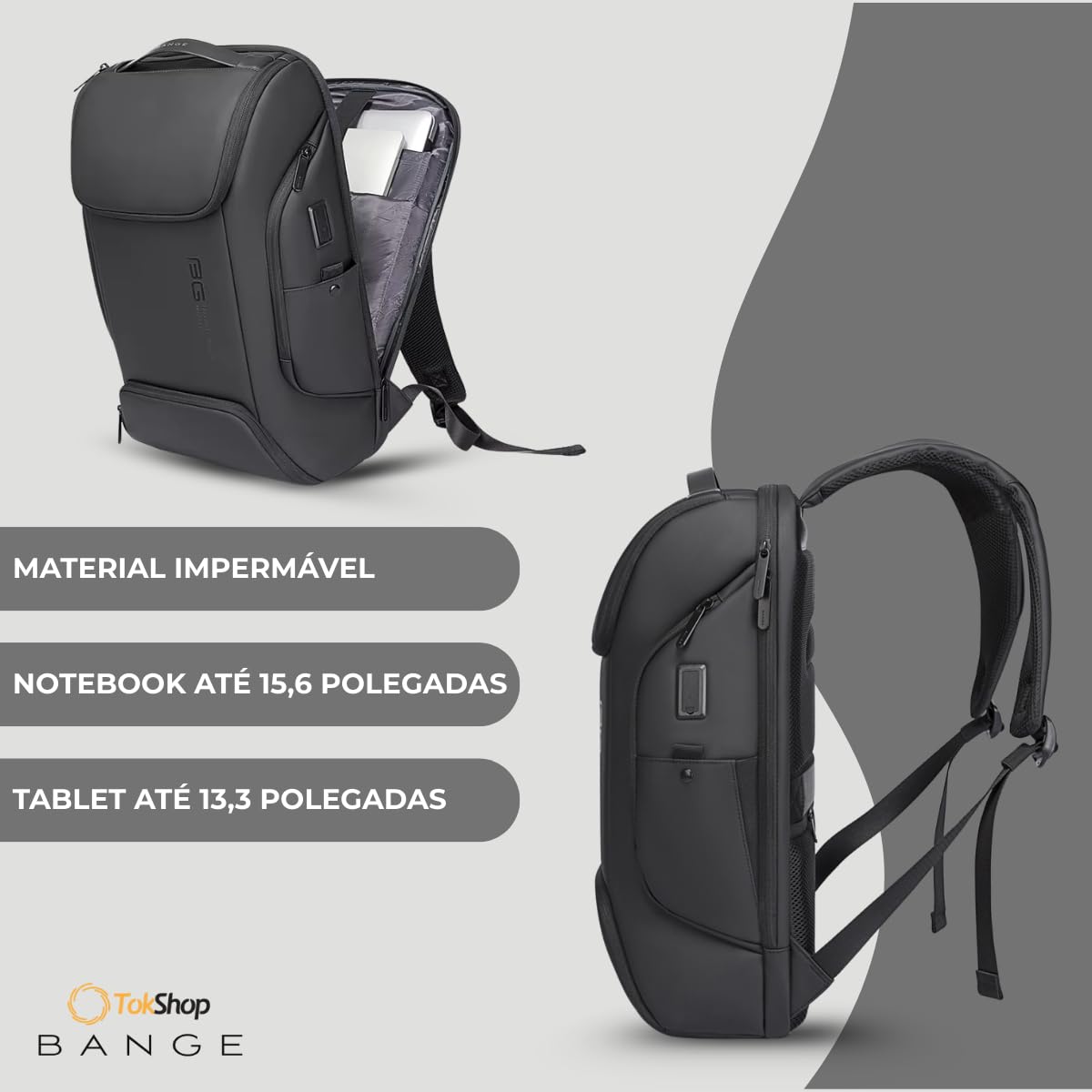 BANGE Mochila Masculina Executiva Impermeável para Notebooks de Até 15.6 Polegadas Premium com Capacidade de 30 Litros Bange Premium Backpack em promoção! Veja a oferta e mais achadinhos de Mochilas & Pastas Masculinas 6 Hoje é o melhor dia para comprar BANGE Mochila Masculina Executiva Impermeável para Notebooks de Até 15.6 Polegadas Premium com Capacidade de 30 Litros Bange Premium Backpack com aquele preço maroto! Promoção! Aproveite a oferta! 6