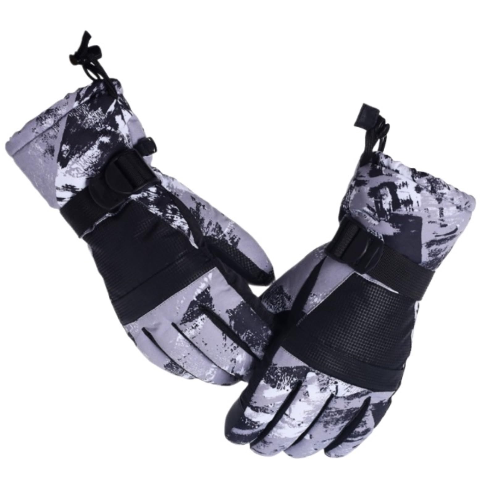 RUVOO Guanti Invernali Uomo Donna, Guanti Da Sci Moto Sci Equitazione Alpinismo Guanti Da Neve Impermeabili Guanti Invernali