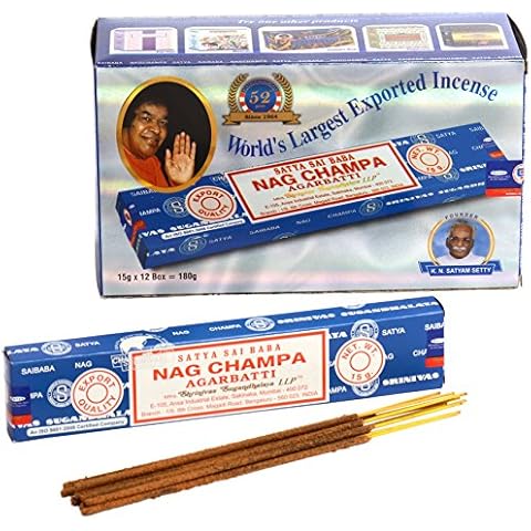 NAG CHAMPA INCENSE STICKS [12 PACKS] Cover