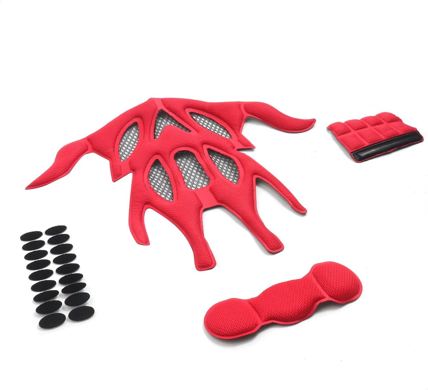 Foam Padding Kit 21PCS Head Protection Liner Inner Protective Pads Net Replacement Pad Cushion Mat Set for Bike Bicycle Motorcycle Cycling Riding Sport Helmets