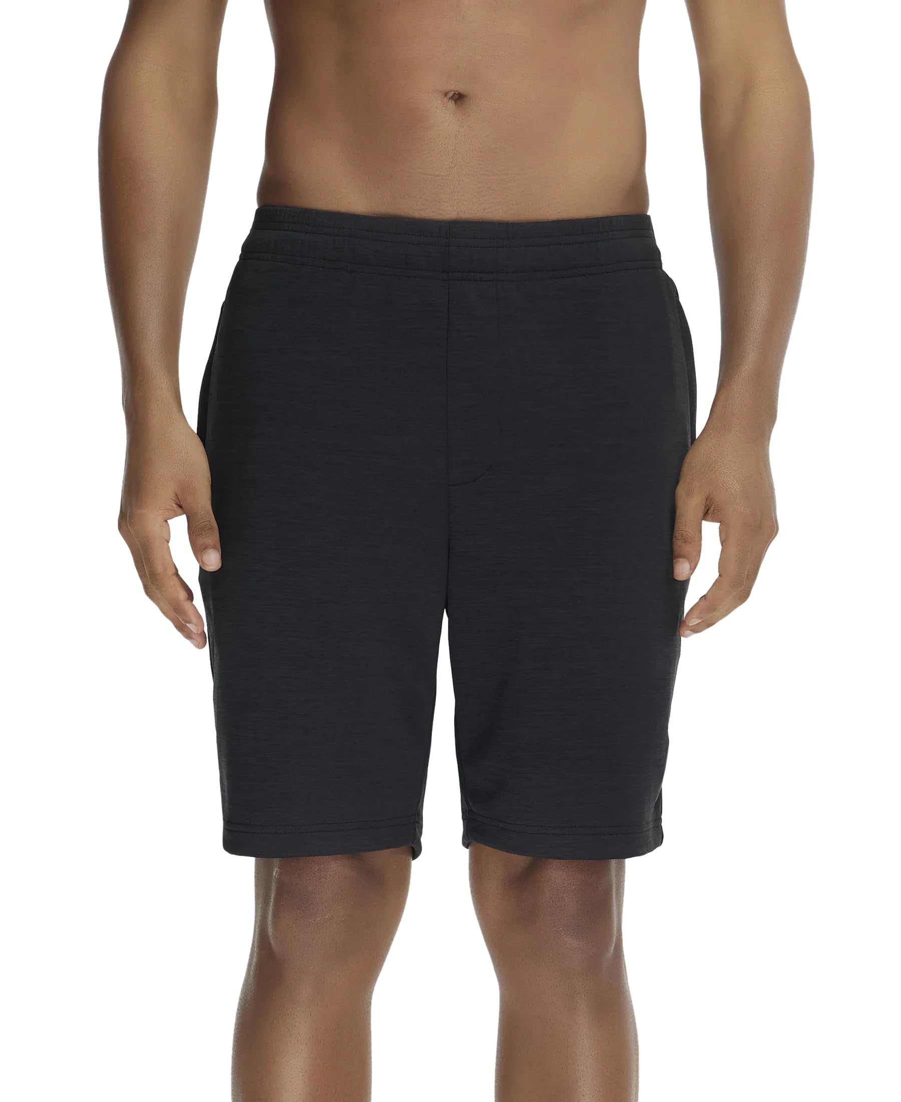 Jockey MV23 Men's Lightweight Microfiber Straight Fit Solid Active Wear Shorts with Zipper Pockets-picture-20