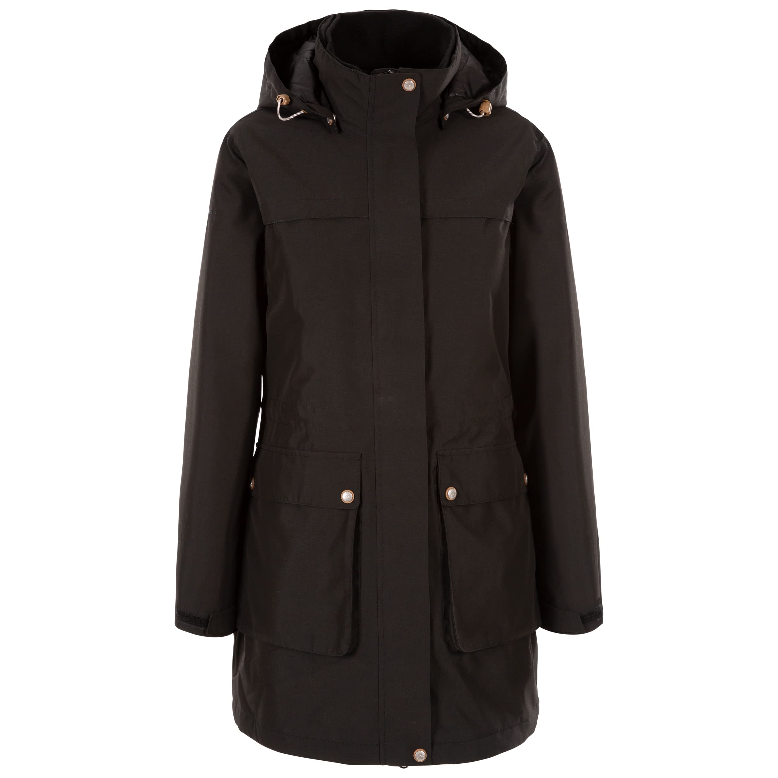 Trespass Womens Waterproof Jacket Lightly Padded Longer Length Lyrics