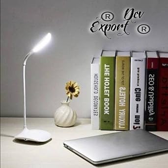 DEV Export Study lamp Rechargeable Led Touch On Off Switch Student Study Reading Dimmer Led Table Lamps White Desk Light Lamp Pack of 0.1