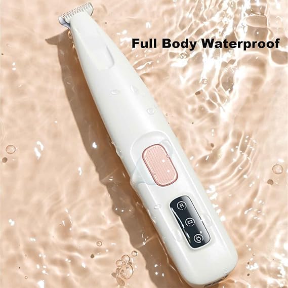 Pet Hair Trimmer, Cat Grooming Trimmer, LED Light, 18mm Wide Blade, Low Noise