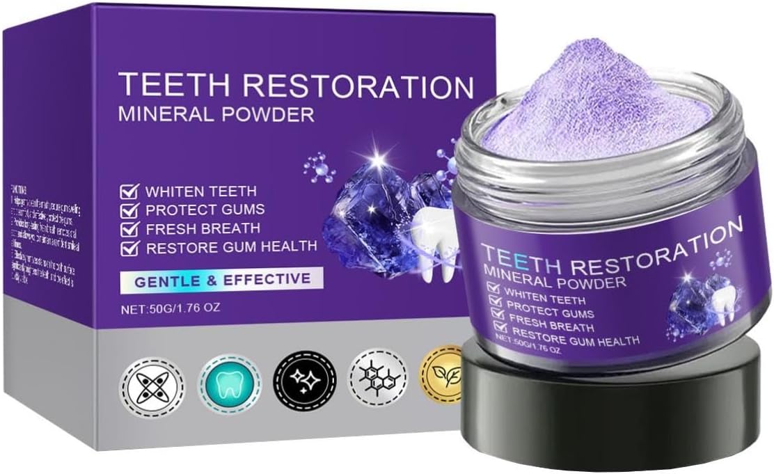 Amazon.com : Oyikey Teeth Restoration Mineral Powder, Tooth Restoration - Soft Mineral Hack Repairs Teeth And Gums