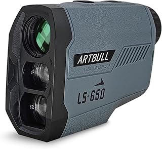 Golf Rangefinder, Golf Distance Meter Telescope Rangefinder With Flag-Lock Slope Pin Monocular Meter For Hiking Outdoor Sports