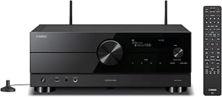 Yamaha RX-A2A AVENTAGE Home Theatre Receiver, 7.2 Channel, 4K/120Hz and Dolby Atmos Capable, Built-in USB Port with WiFi, MusicCast and Amazon Alexa Capable