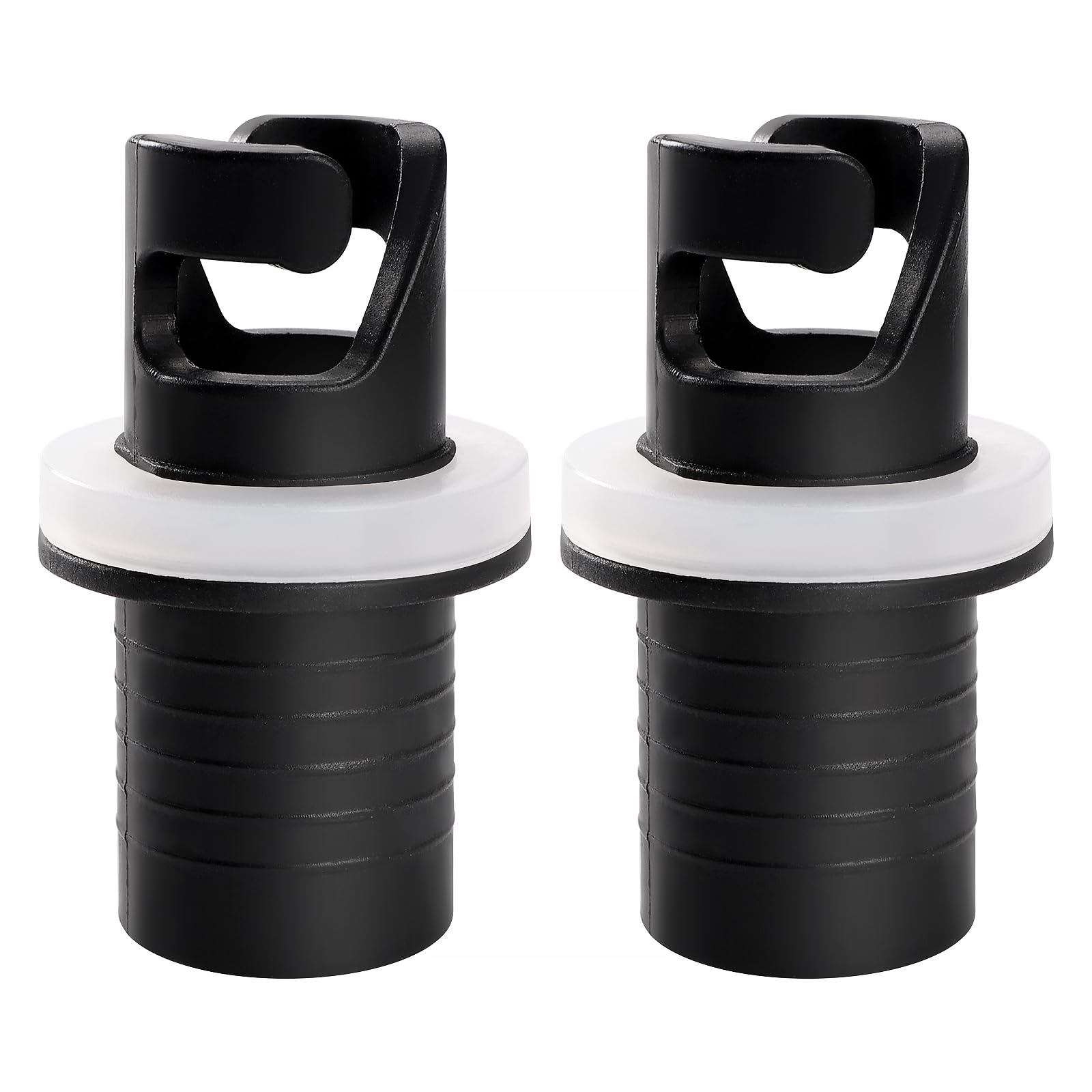 VooGenzek 2 PCS H-R Valve Kayak Adapter, Boat Foot Pump Hose Connector, Air Valve Adapter Inflatable Boat H-R Air, for Inflatable Boat, Stand Up Paddle Board