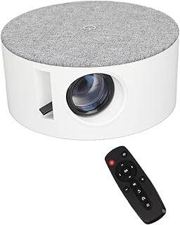 Mini Projector Portable Video Projector, Multimedia Home Theater Movie Projector,Compatible with HDMI/USB/AV/3.5mm, for Smartphones, Tablets, PCs, TVs, Laptops, for PS4, etc