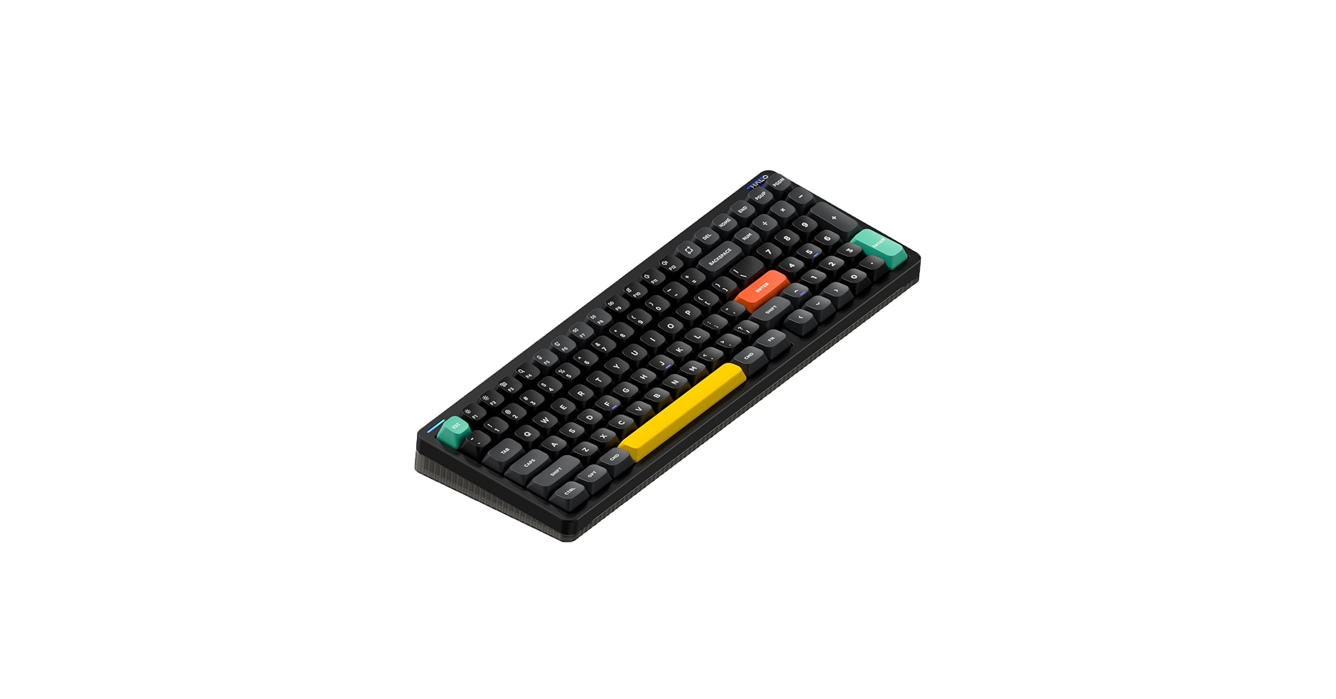 キーボード NuPhy Halo96 v2 Nuphy Halo96 V2: 96 Mechanical Keyboard | Black, White, Blue