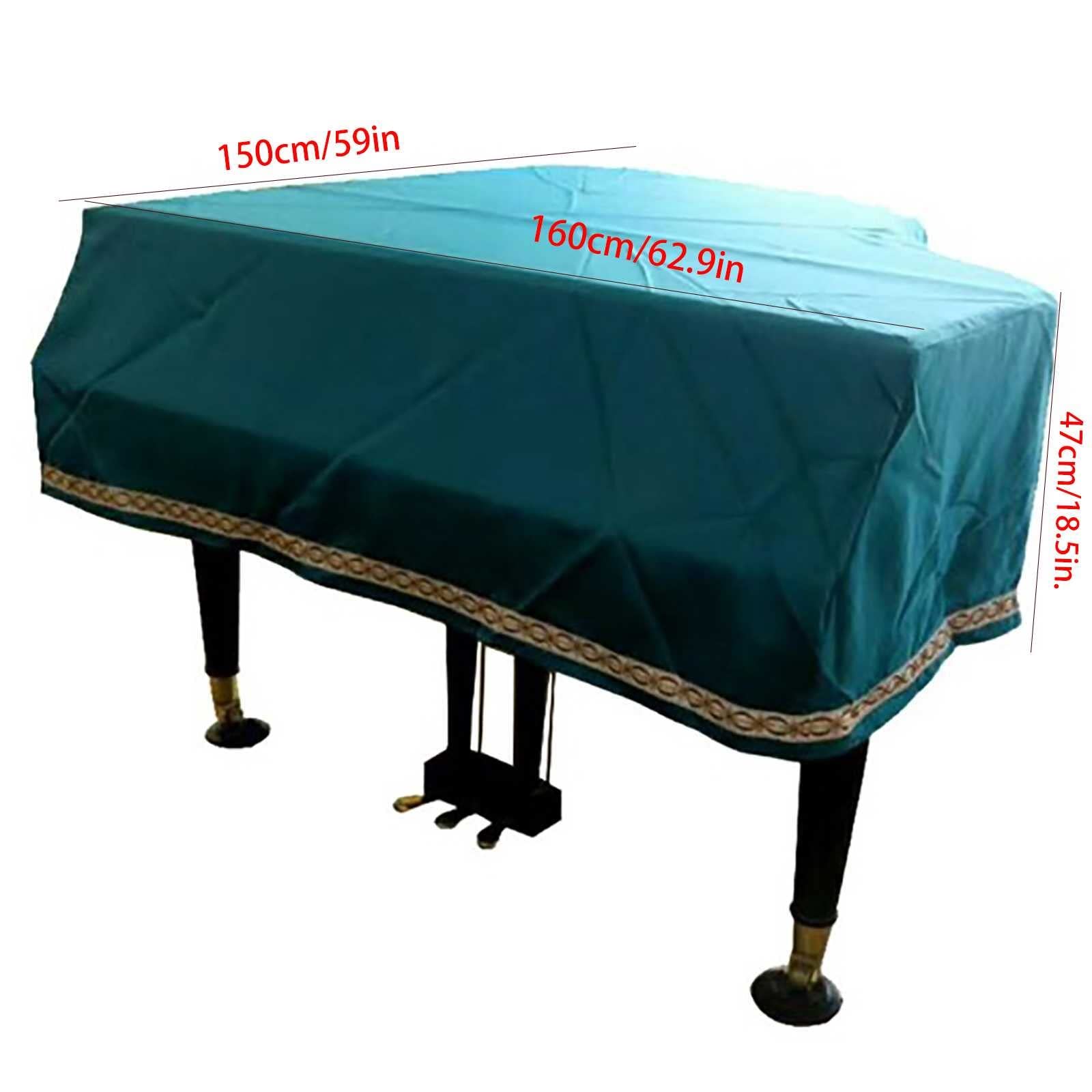 Staubdichte Klavierabdeckung, Flügelabdeckung, Flügelabdeckung, Klavierabdeckung, Staubdichte Klavierabdeckung, Dreiecksabdeckung, Schützend/Double Stool Cover|Type 180