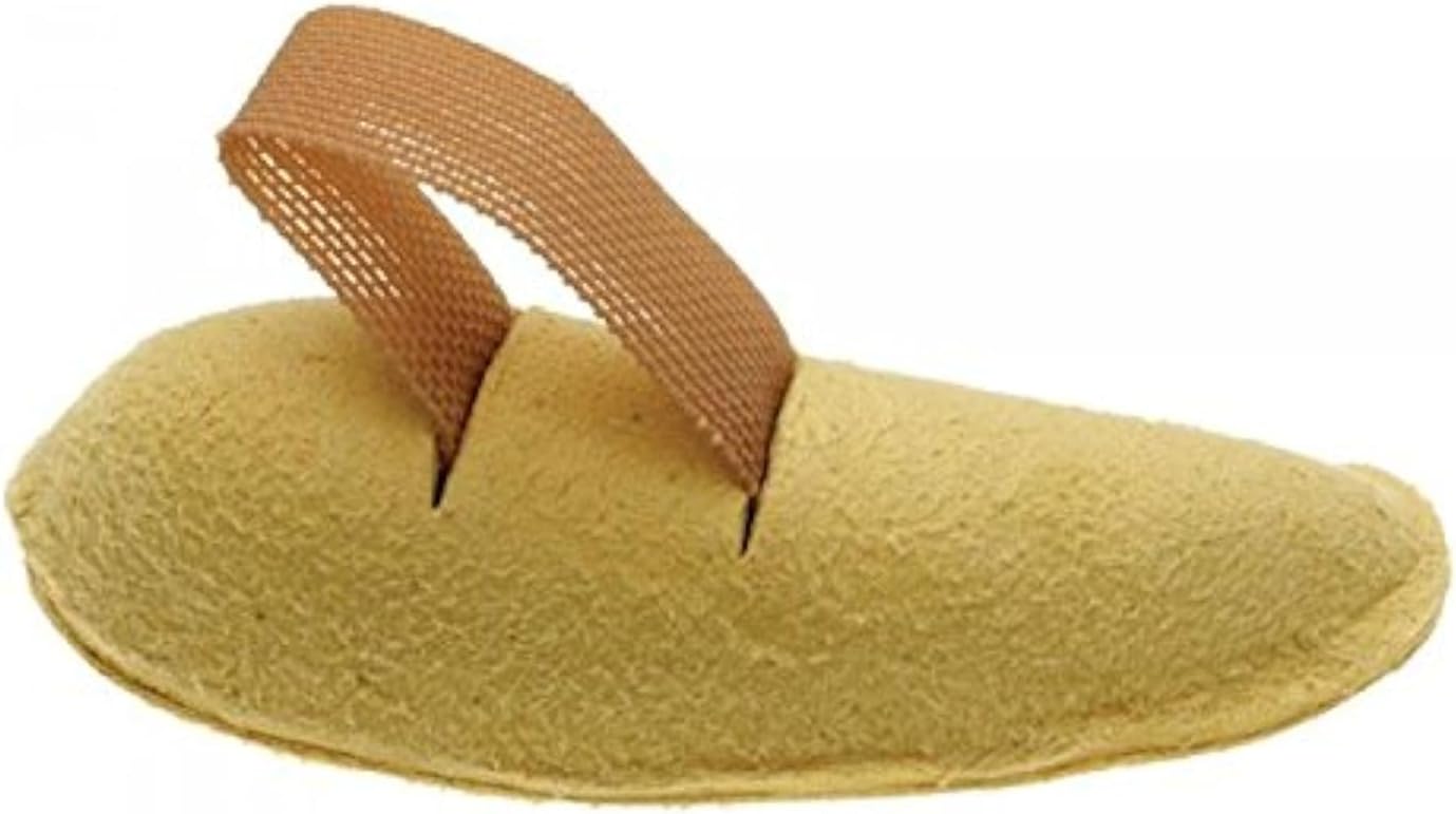 Canonbury Crescent Shaped Chamois Leather Toe Props Comfortable Elasticated Toe Loop