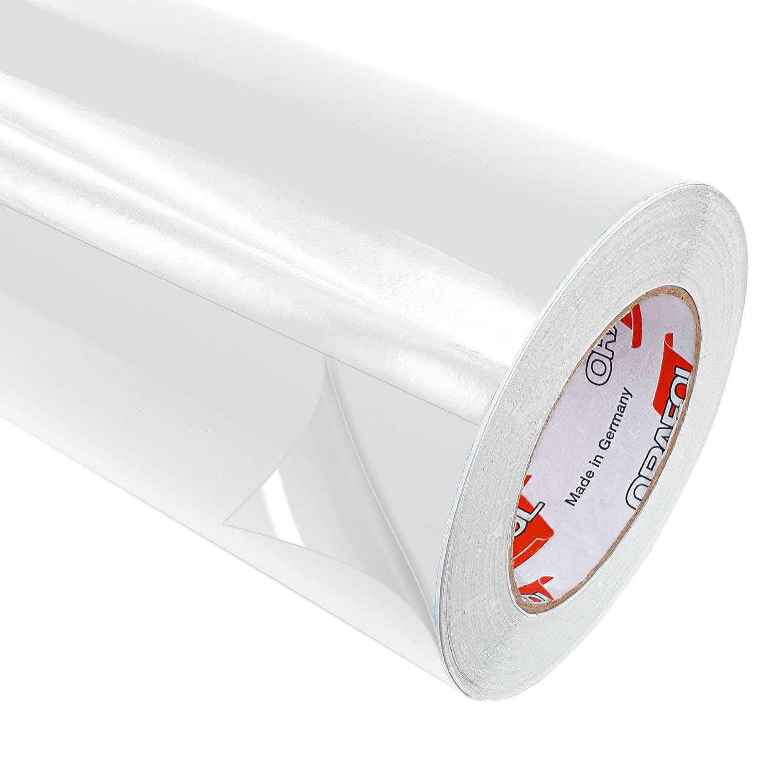 DecoMeister Papel Adhesivo Transparente Para Libros Vinilo Protector Autoadhesivo Para Muebles Forro de PVC Para Encuadernación Lámina Para Armarios Mesas Encimeras Cubierta En Rollo 50 x 500 cm