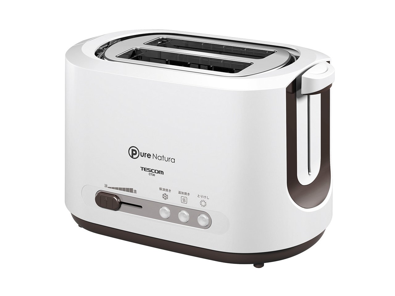 Amazon | テスコム (TESCOM) トースター ホワイト CT30-W | テスコム