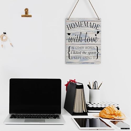 Miniatura 4 de AOZHUO Letreros divertidos para colgar en la pared para el hogar, bar, pub, cafetería, baño, cocina, garaje, comedor, restaurante, puerta delantera,