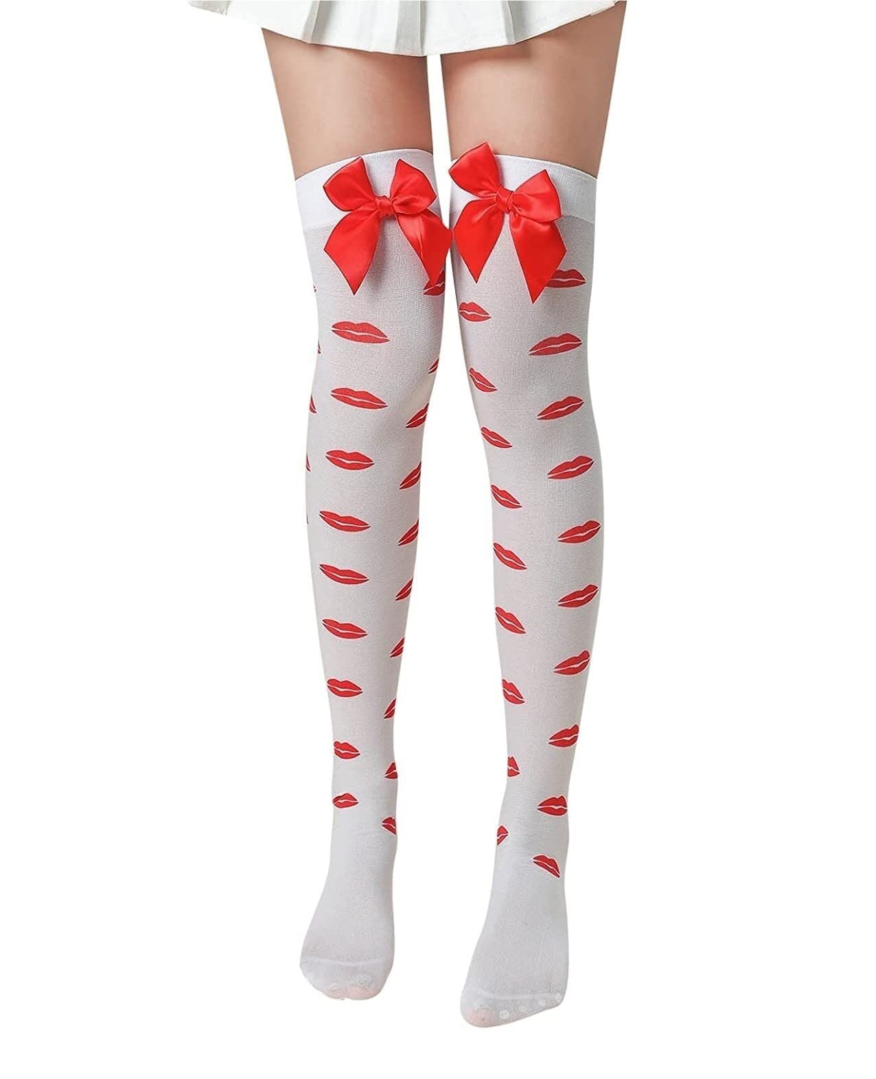 Calcetines Invierno 3 Pares De Calcetines Hasta La Rodilla Para Mujer, Medias Por Encima De La Rodilla, Medias Con Lazo, Calcetines De Punto, Calcetines Largos Hasta La Rodilla Calcetines Termicos