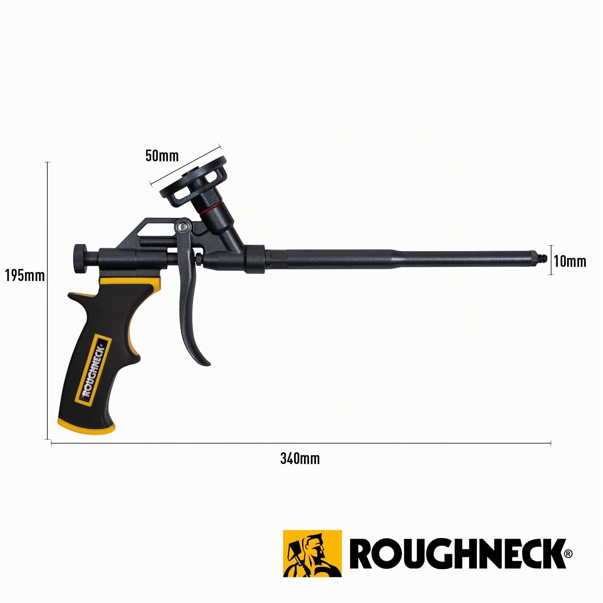 Roughneck ROU32310 - Pistola professionale per schiuma poliuretanica