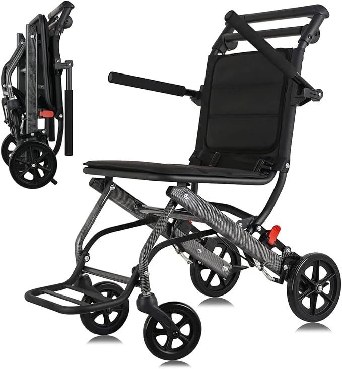 Ultralight Wheelchair for Teenagers Adults, Lightweight