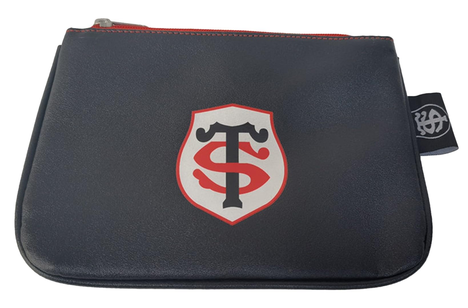 STADE TOULOUSAIN Pochette Plate Similicuir Toulouse - Collection Officielle Rugby