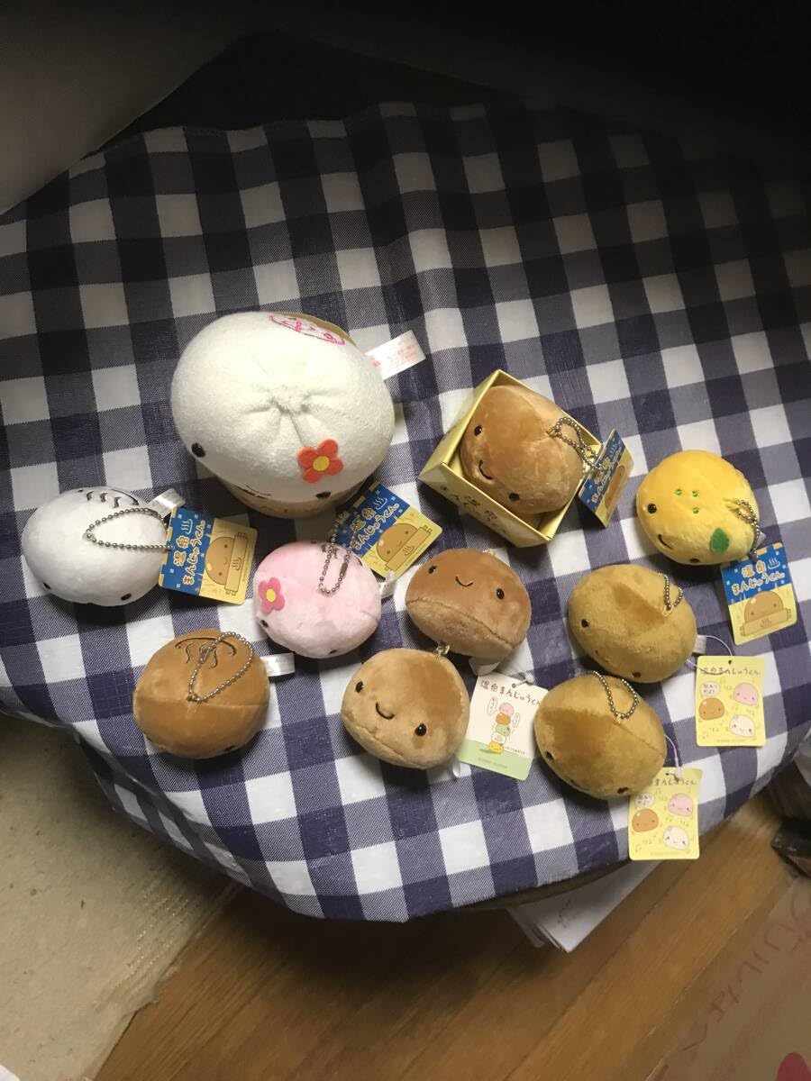 Amazon.co.jp: 温泉まんじゅうくん マスコット 鈴入りマスコット
