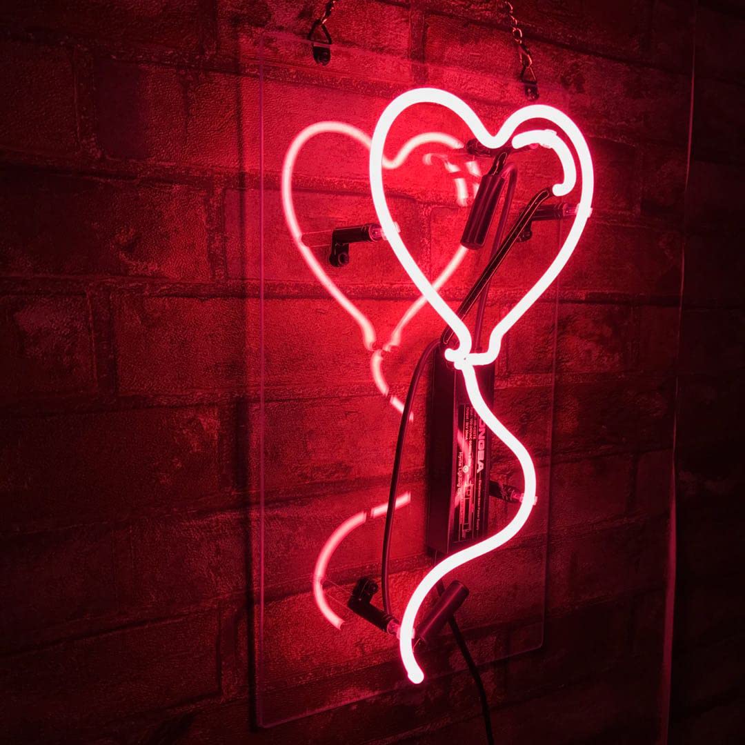 ネオンサイン、トイレ標識　NEON SIGN  オーダーメイド　ギフトカフェ 内緒 唇 セクシー おしゃれ ネオンサイン ネオン管 ネオン看板