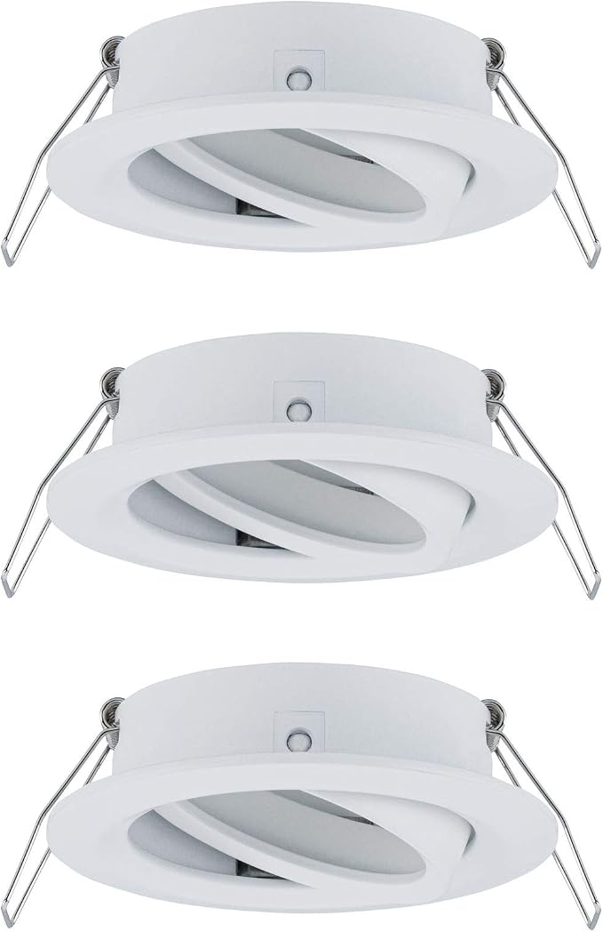 Paulmann 92486 Luminaria empotrable Choose, foco orientable, máx. 3x10 W…