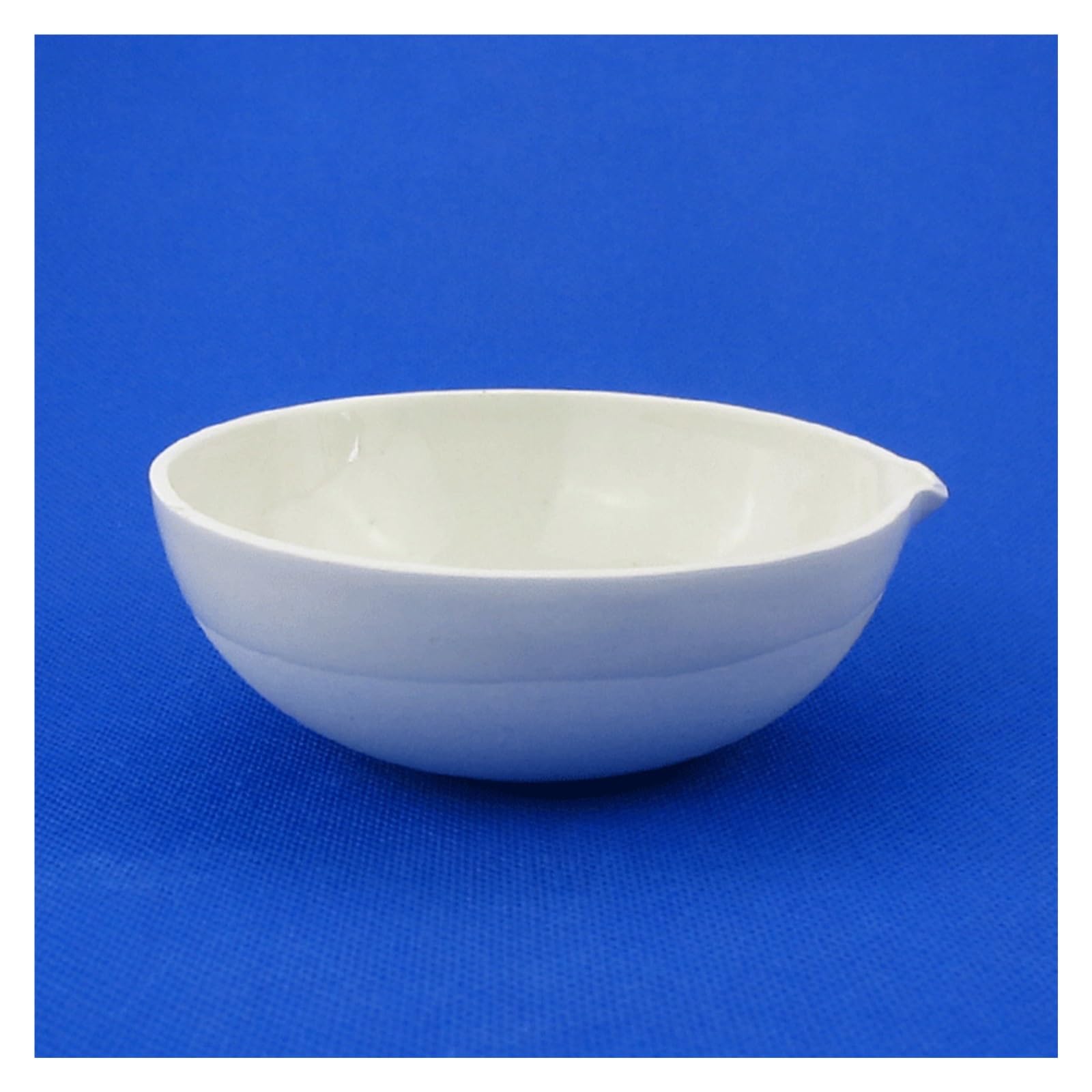 Run Ken 500 Ml, Plato De Evaporación De Porcelana, Fondo Redondo, Material De Laboratorio Químico, Diámetro 165 Mm