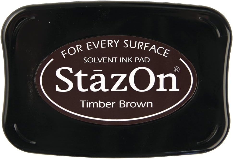 Rayher Ink Pad for Stamping, Jet Black