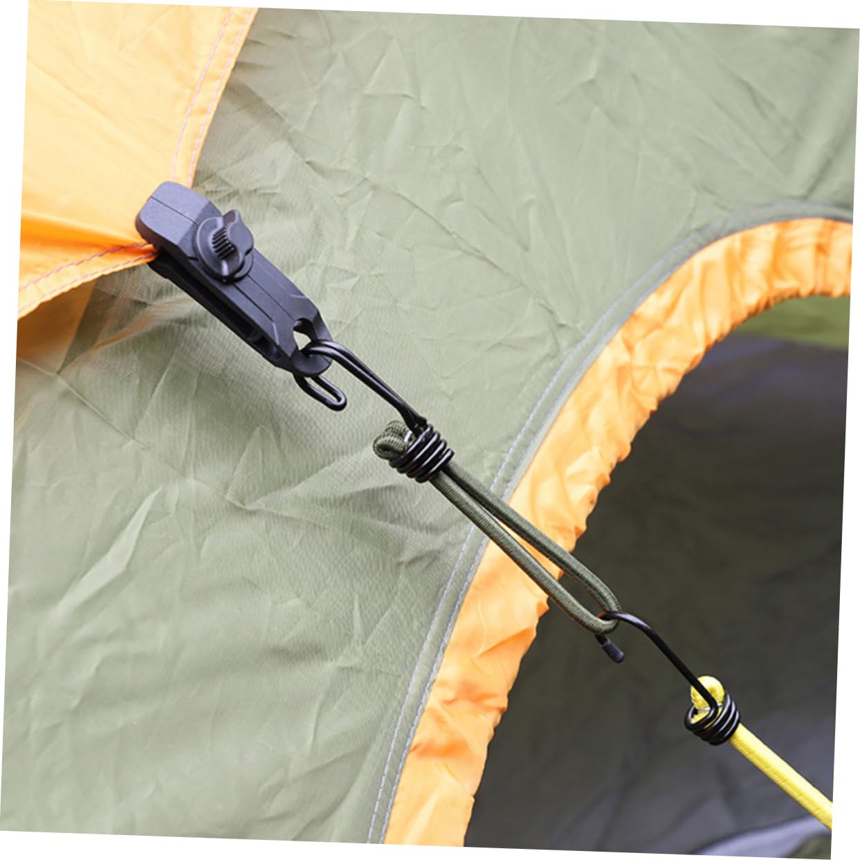 Robustes Bungee-Seil-Set – 12 Stück Mit Doppel-J-Haken, Elastisch & Sicher Für Camping, Transport Und Heimwerken