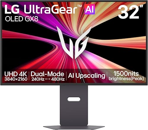 LG Ultragear AI | Écran Gaming OLED 32" 4K | Dual Mode 24…