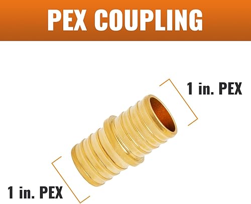 Miniatura 48 de SUNGATOR Paquete de 2 codos de oreja Pex de 1/2 pulgada, sin plomo de latón, accesorios Pex de 1/2 pulgada, certificado NSF