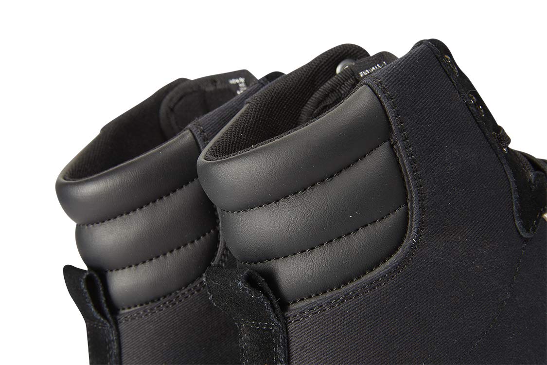 hummel Unisex Slimmer Stadil High Sneaker, Black, Size 43