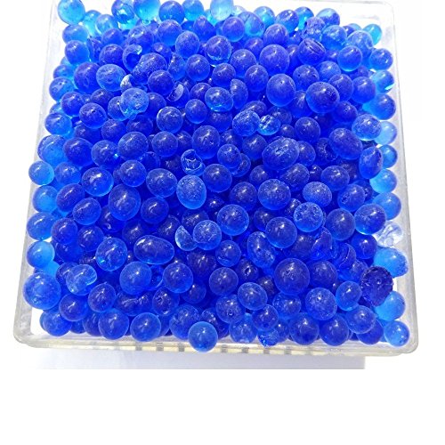 Exmax Blue Indicating Silica Gel Beads(2-4Mm) Desiccant Functional Hard Plastic Canister Dehumidifier Moisture Absorb Box Dryer For Camera Microscopes Telescopes - 10 Pack #TOP2