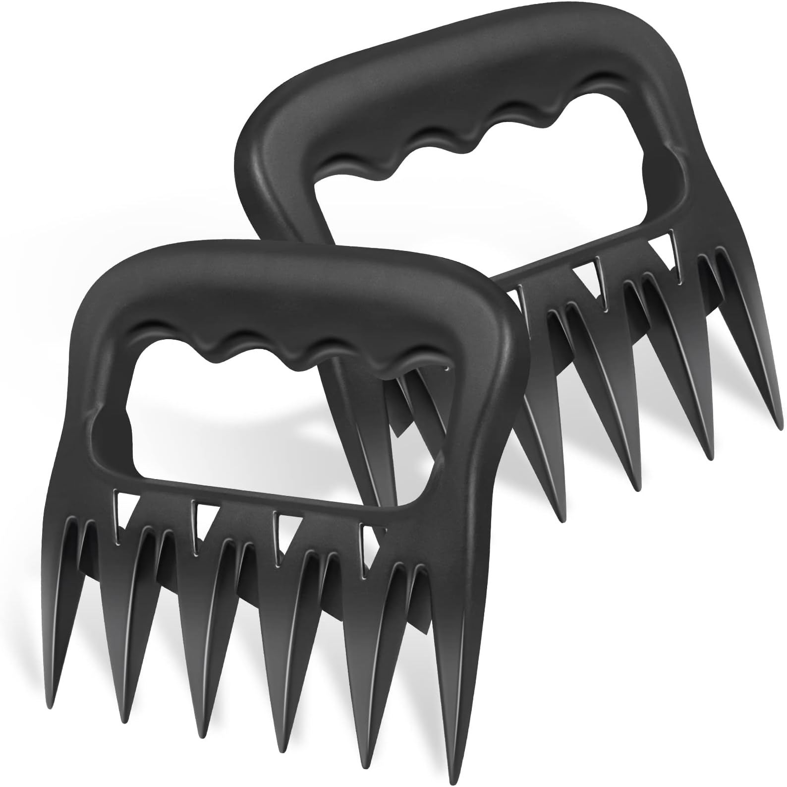 MAEXUS Meat Claws for Shredding Pulled Pork Chicken and Beef, Barbecue Meat Shredder, BBQ Grill Tools Accessories Gift for Smoker Slow Cooker Meat Claws (2 Pcs)
