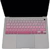 McStorey MacBook Air 13 Arapça Klavye Koruyucu A1932 A2179 A2337 M1 | UK ISO Ters L Enter Uyumlu | Arabic Keyboard Cover Touch ID Pembe Pembe
