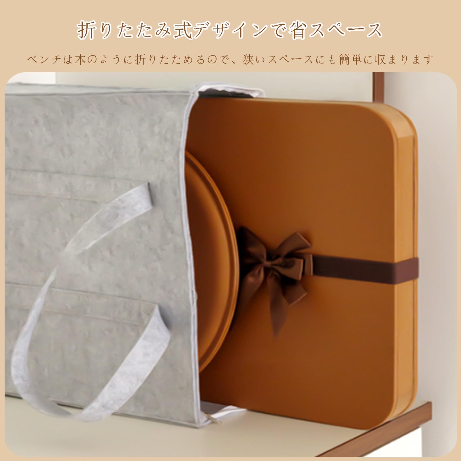 Amazon.co.jp: ENWYTE ダイニングベンチ 高さ40cm クッション付き