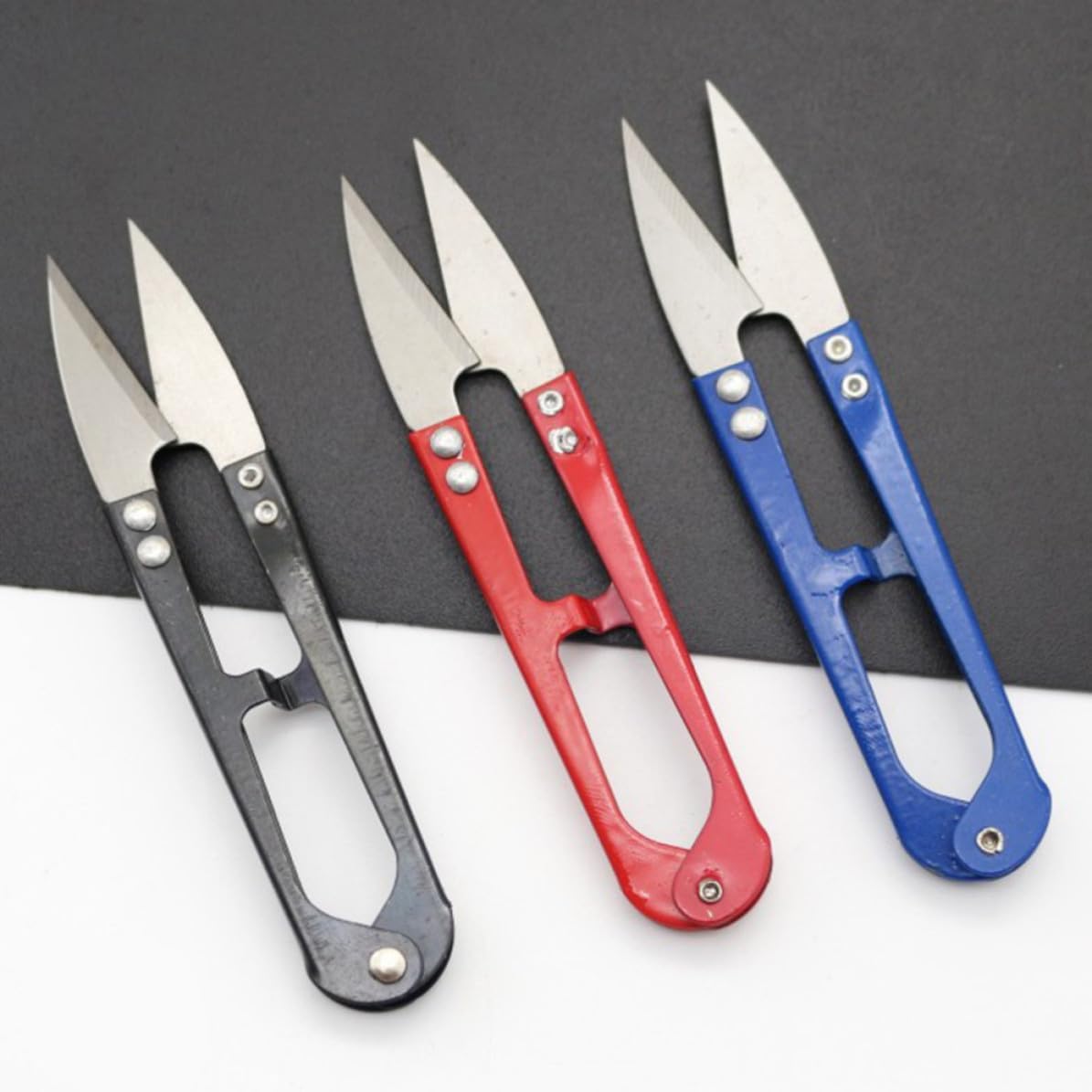 12 Pcs 12 U Trimming Nipper Thread Cutter for Sewing