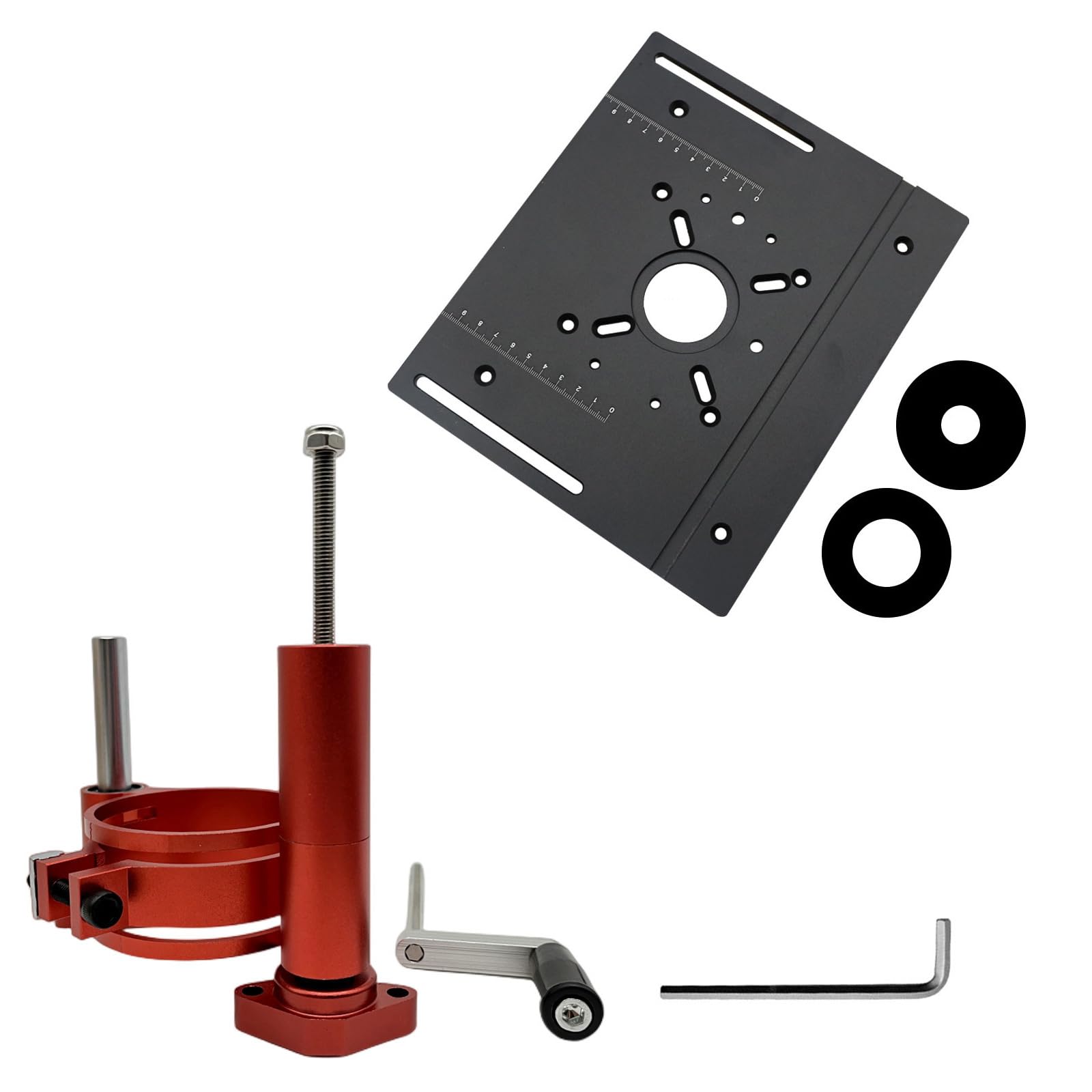 Efficient Router Table Lift Systems for 2.51-2.56inch Motors with Aluminum Construction Systems