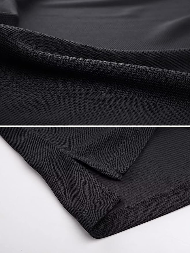 Men’s Women's Customize Golf Shirt Short Sleeve Texture Polo Shirts for Men Women Youth - Image 6