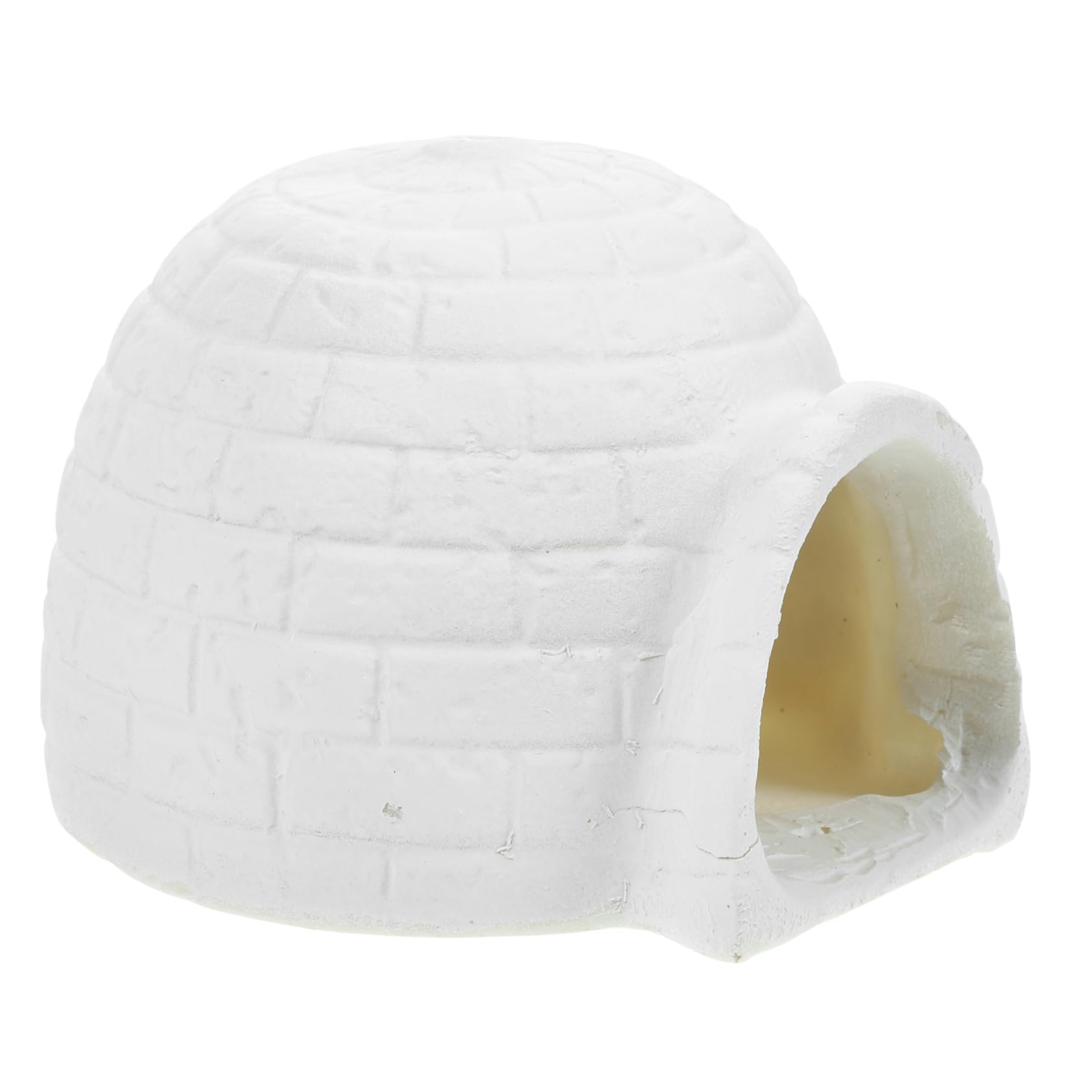 CIYODO Simulation Igloo Toddler Toy Home Decorations Fox Toys Resin Ice House Model Ice House Figures Ice House Models Photo Crafts Child White Kids Decor Ice House Picture Ornament