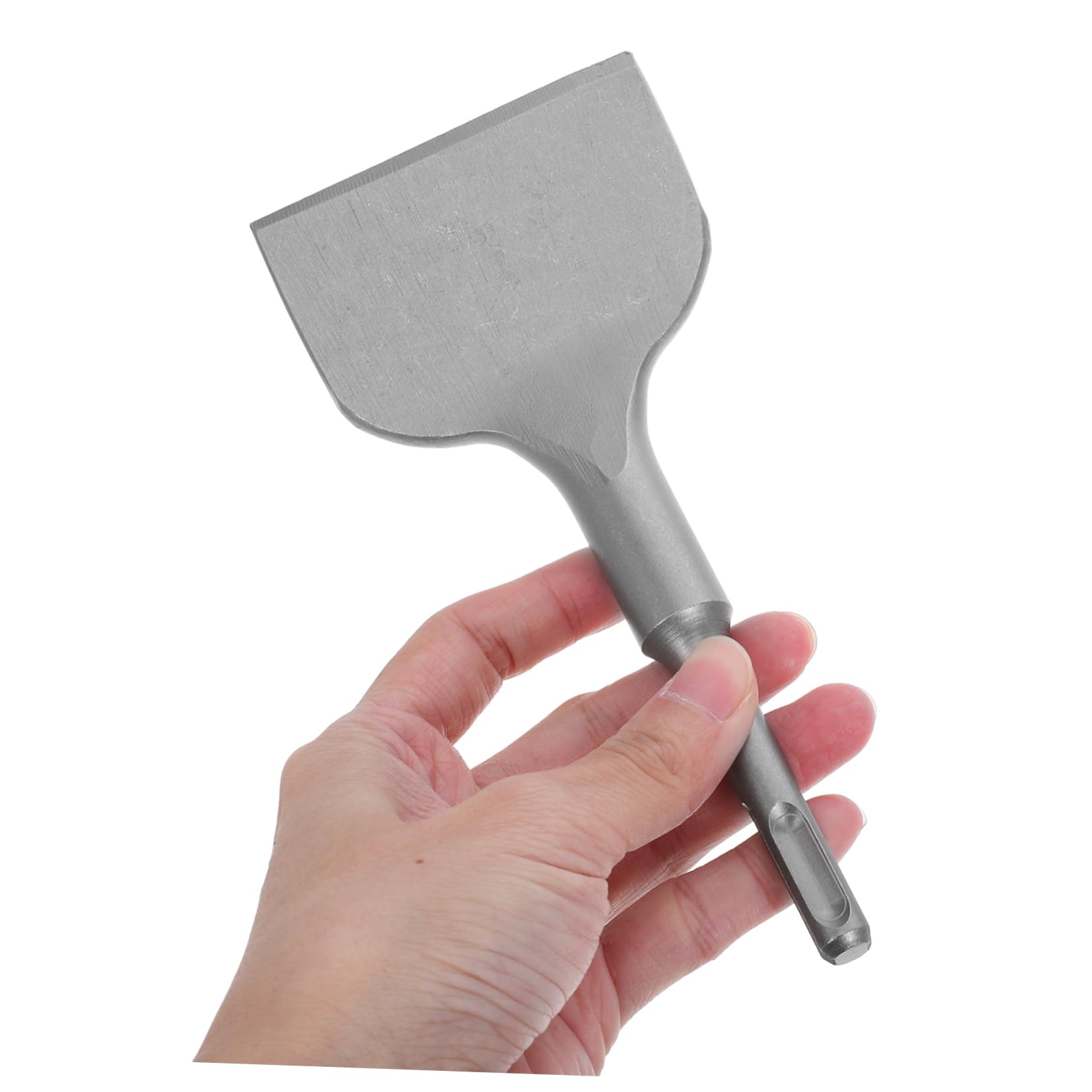 Set di Scalpelli a Martello 5 Pezzi per Rimozione Piastrelle | Scalpello Largo, Piatto, a Punta e U, Acciaio al Cromo, per Cemento e Mattoni