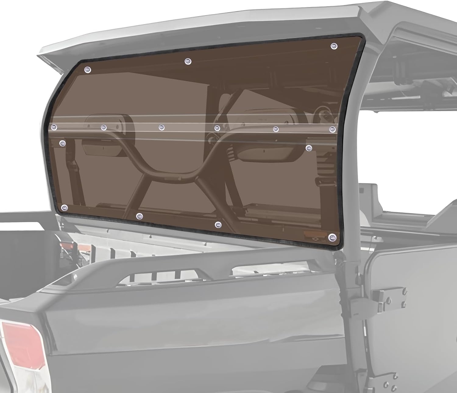 starknightmt fugleman ut10 rear windshield crew cab compatible with segway fugleman ut10 2022 2023 2024 2025 back window tinted heavy duty rear window accessories