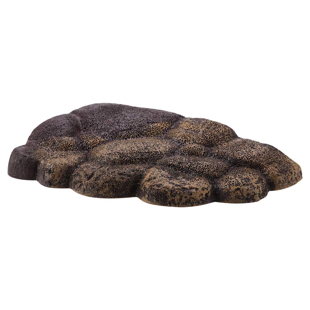 Resina Tartaruga Magnetic Basking Isola Galleggiante Isola Basking Ramp Tartaruga arrampica Pietra Acquario Paesaggio Ornamento Habitat Decor per Semi Animali Acquatici(NS-78)